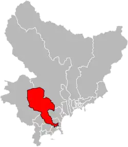 Вальбонн на карте