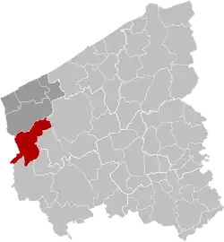 Расположение муниципалитета на карте провинции