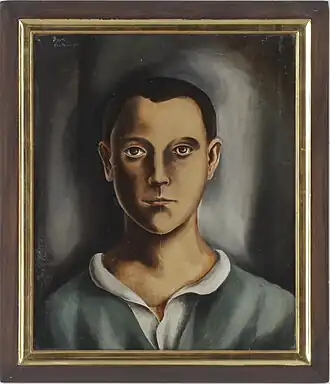 Автопортрет, 1921 год