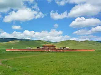 Панорама монастыря