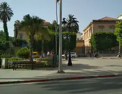 Здание посольства Франции в Тунисе (место первой атаки), 6 июля 2019 года