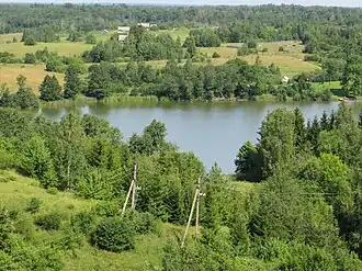 Юго-западная оконечность озера