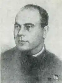 армейский комиссар 2-го ранга М. П. Амелин