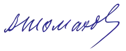 Изображение автографа