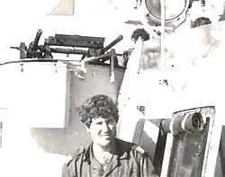 Капитан Амнон Гонен, командир «Дабура» в патруле по Суэцкому заливу, 1973 год