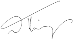 Изображение автографа