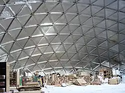 Склад под куполом, январь 2007