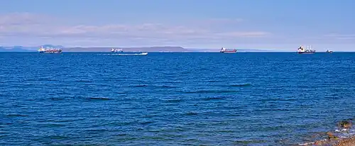 Вид с набережной Спортивной гавани