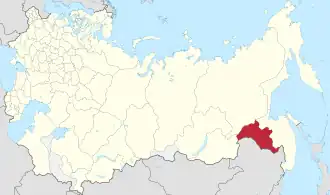 Амурская область на карте