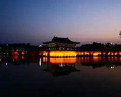 Пруд Анапчи. Вид на закате