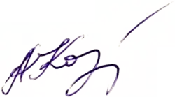 Изображение автографа