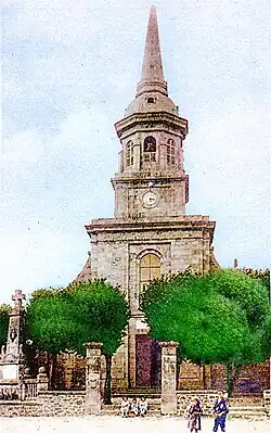 Старая церковь Святых Петра и Павла (разрушена в 1945 году)