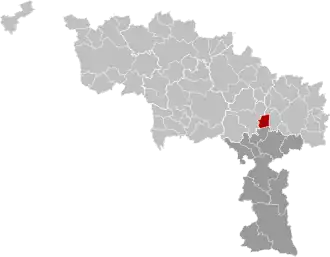 Расположение муниципалитета на карте провинции