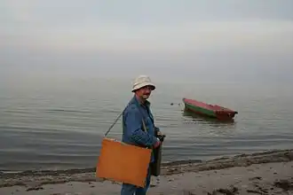 А. Е. Родионов на пленере