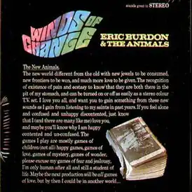 Обложка альбома Eric Burdon & The Animals «Winds of Change» (1967)