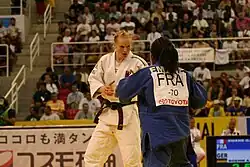 Бём против Жеврис Эман (Франция) — Дзюдо, ЧМ в Бразилии 2007