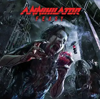 Обложка альбома Annihilator «Feast» (2013)