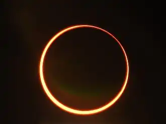 Затмение в г. Джафна в Шри-Ланке