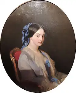 Предположительный портрет княгини Кочубей кисти И. Макарова