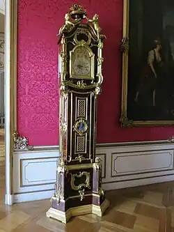 И. М. Камбли. Часы-картель. 1763. Новый дворец, Потсдам