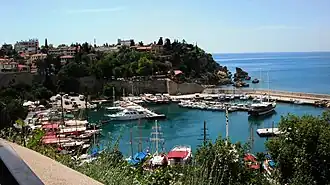 Один из лиманов залива Анталья