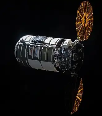 Cygnus NG-15 приближается к МКС