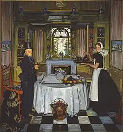 Антонио Ортис Эчагуэ. Якоп Ван Амстел. 1922 г.