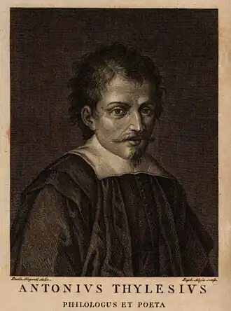 Антонио Телезио. Гравюра из издания 1808 г.