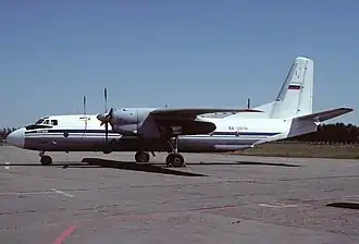 Ан-26Б авиакомпании «Авиалинии Кубани»