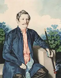 Портрет Аполлона Алексеевича Чижова, около 1846 г.(частное собрание)