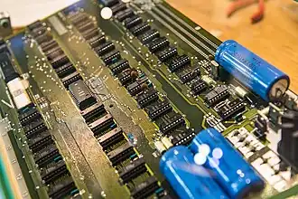 Детальный снимок Apple I