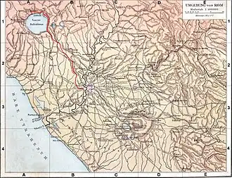 Схема прохода акведука