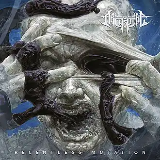 Обложка альбома Archspire «Relentless Mutation» (2017)