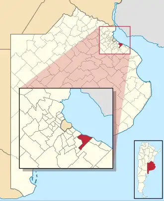 Муниципалитет Берасатеги на карте