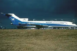 Boeing 727-228 борт YA-FAZ