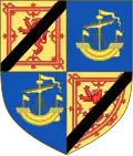 Герб Роберта Стюарта, 1-го графа Оркнейского