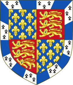 Герб Томаса Бофорта, герцога Эксетера