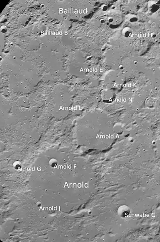 Снимок зонда Lunar Reconnaissance Orbiter.