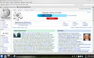 Скриншот программы Arora