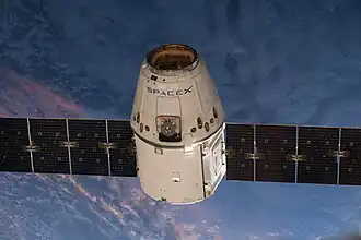 Прибытие SpaceX CRS-3 на МКС