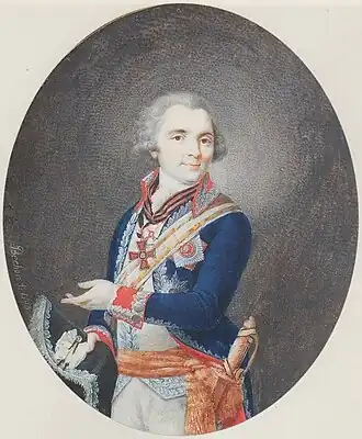 портрет кисти Шарля Бешона (1793 г.)