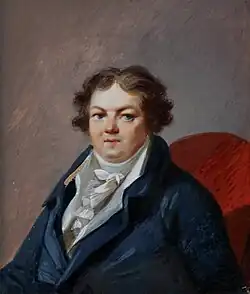 Портрет работы Лангера с оригинала А. Молинари, 1815 г.