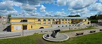 Вид с главного вала крепости