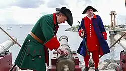 Артиллеристы на «Полтаве»