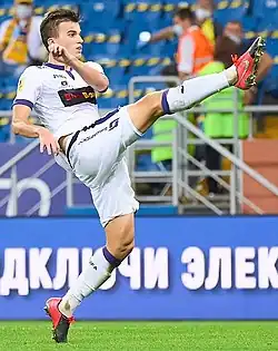 В составе «Уфы» в 2020 году