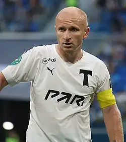 Самсонов в составе московского «Торпедо» в 2022 г.