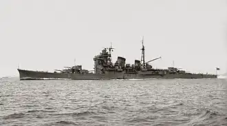 Тяжёлый крейсер «Асигара». 1931 год.