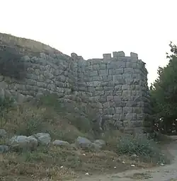 Фрагмент стены эллинистического периода