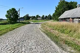 Старая булыжная мостовая в Ассамалла