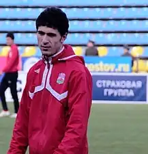 Астемир Шериев в составе «Спартака-Нальчик»